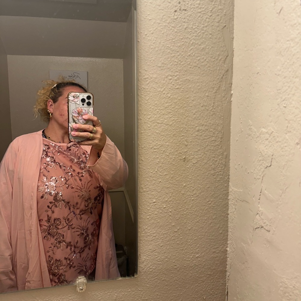 Amazon Pink Layered Ensemble
